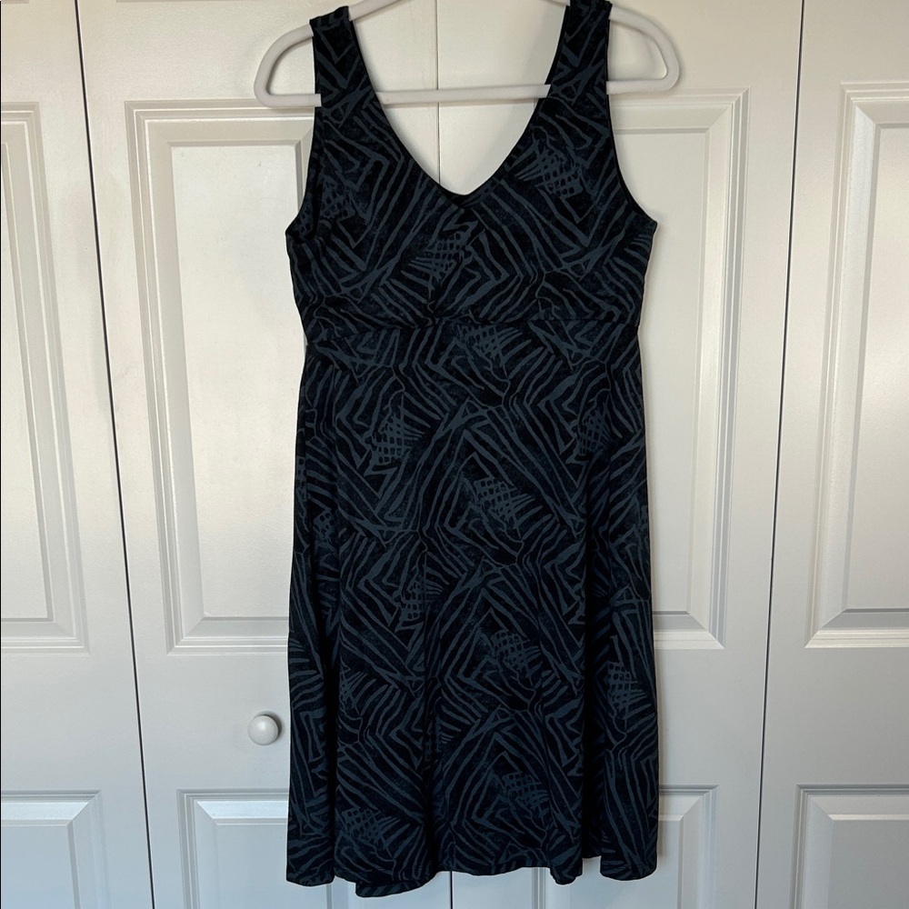 Fresh Produce Black Geometric Midi Dress - Picture 3 of 7